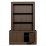 KAO SHOWCABINET DEEP BRUSHED PINE BROWN - CABINETS, SHELVES